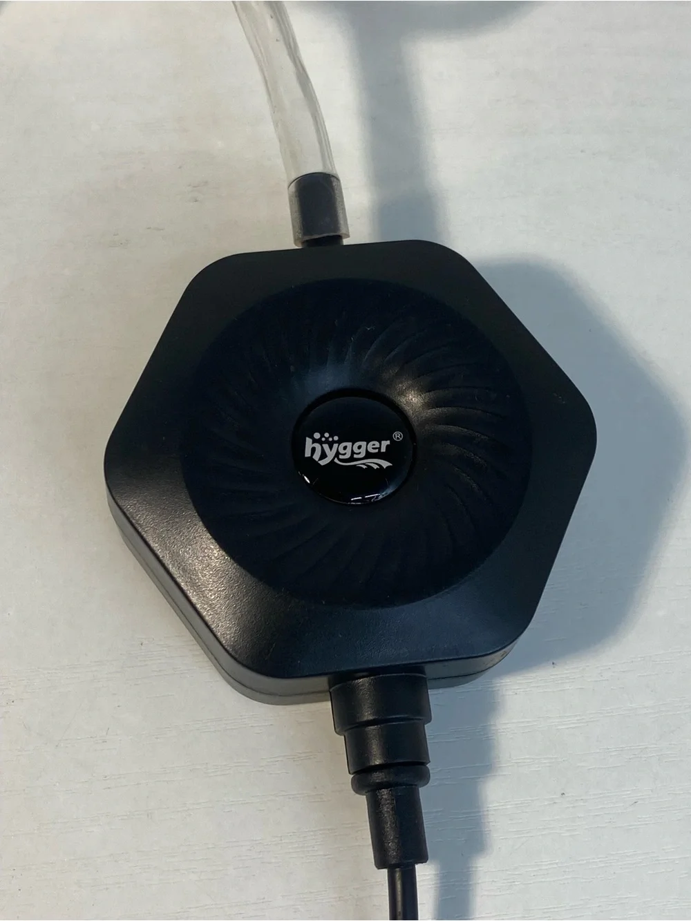 hygger Quiet Mini Small Aquarium Air Pump Betta Fish Tank Bubbler Oxygen Aeratio